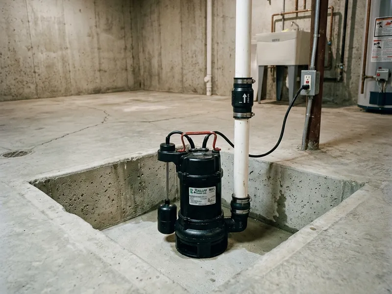 Sump Pump Installation Plumber in Prosper, TX